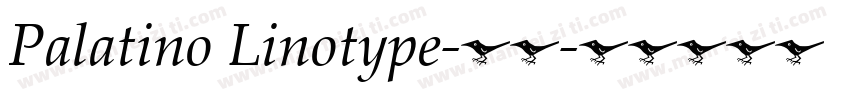 Palatino Linotype-粗体字体转换